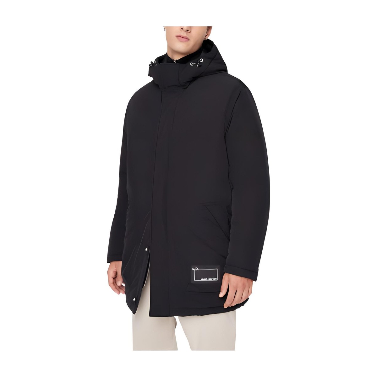Armani Exchange FW22 Black Cotton Jacket