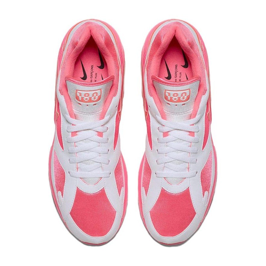 CDG x Nike Air Max 180 "White Pink"