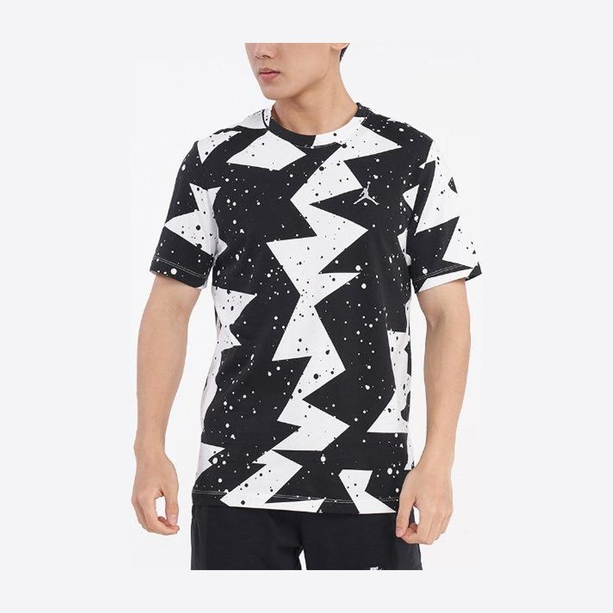 Jordan T-Shirt Black White