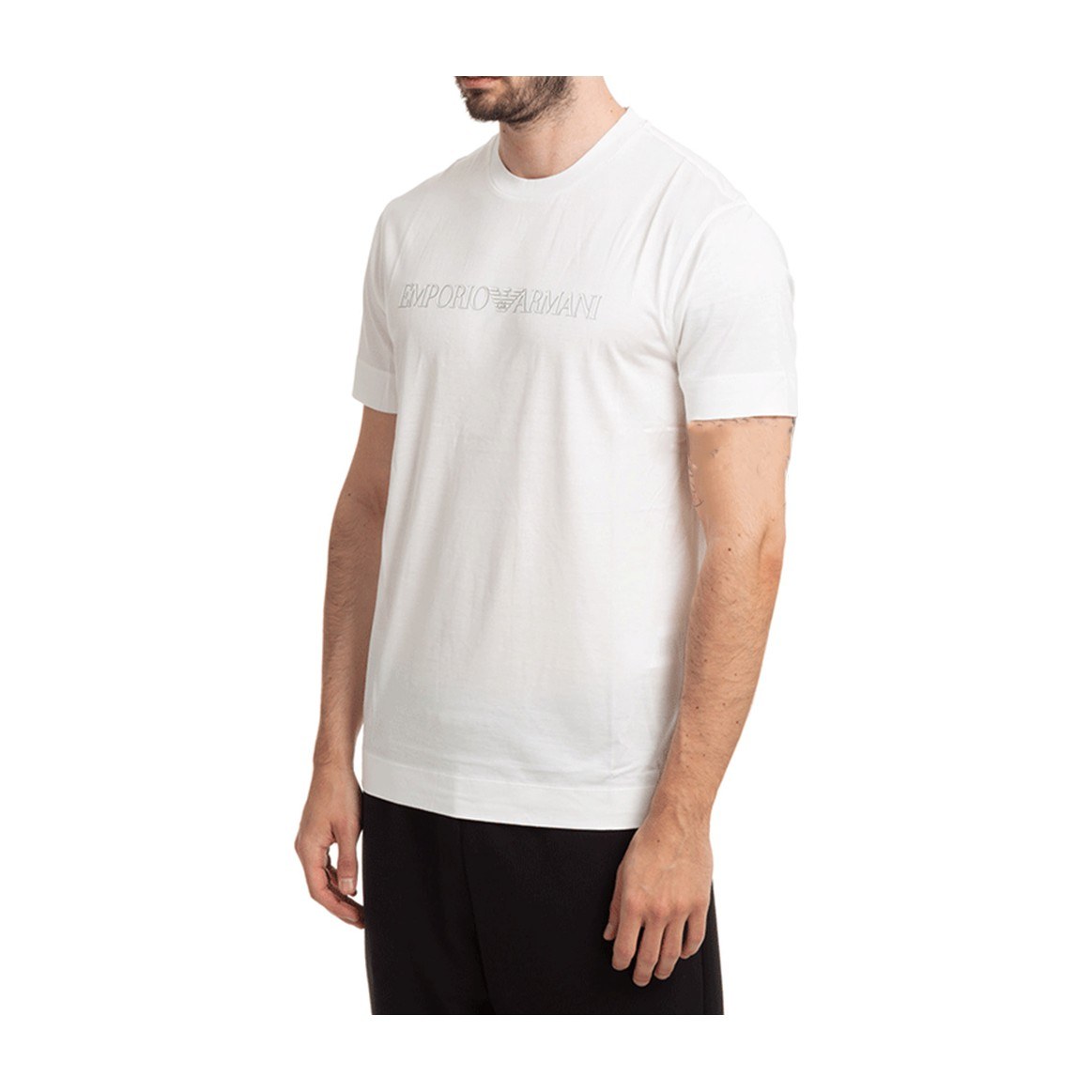 Emporio Armani Logo T-Shirt White