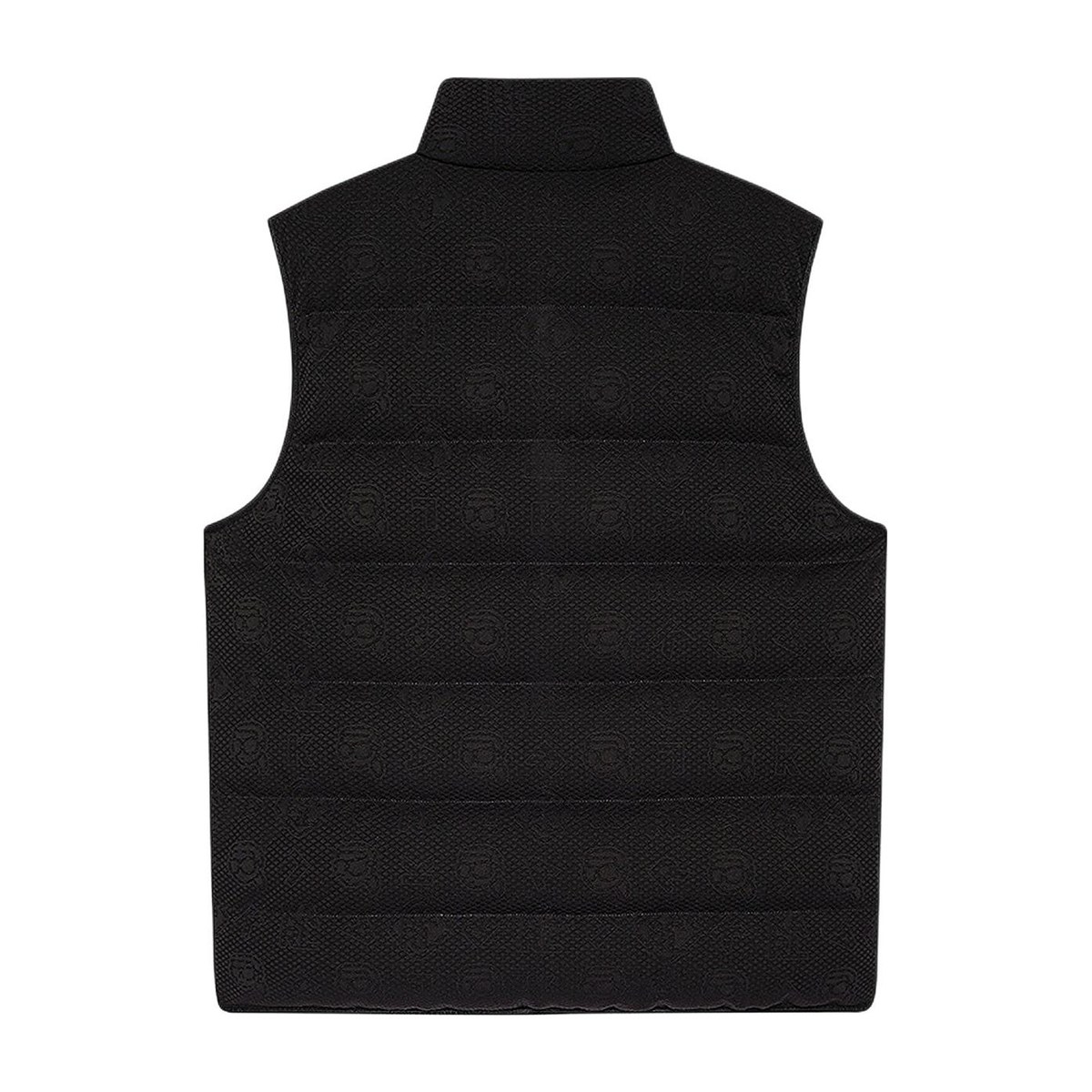 KARL LAGERFELD Logo Jacquard Sleeveless Down Vest