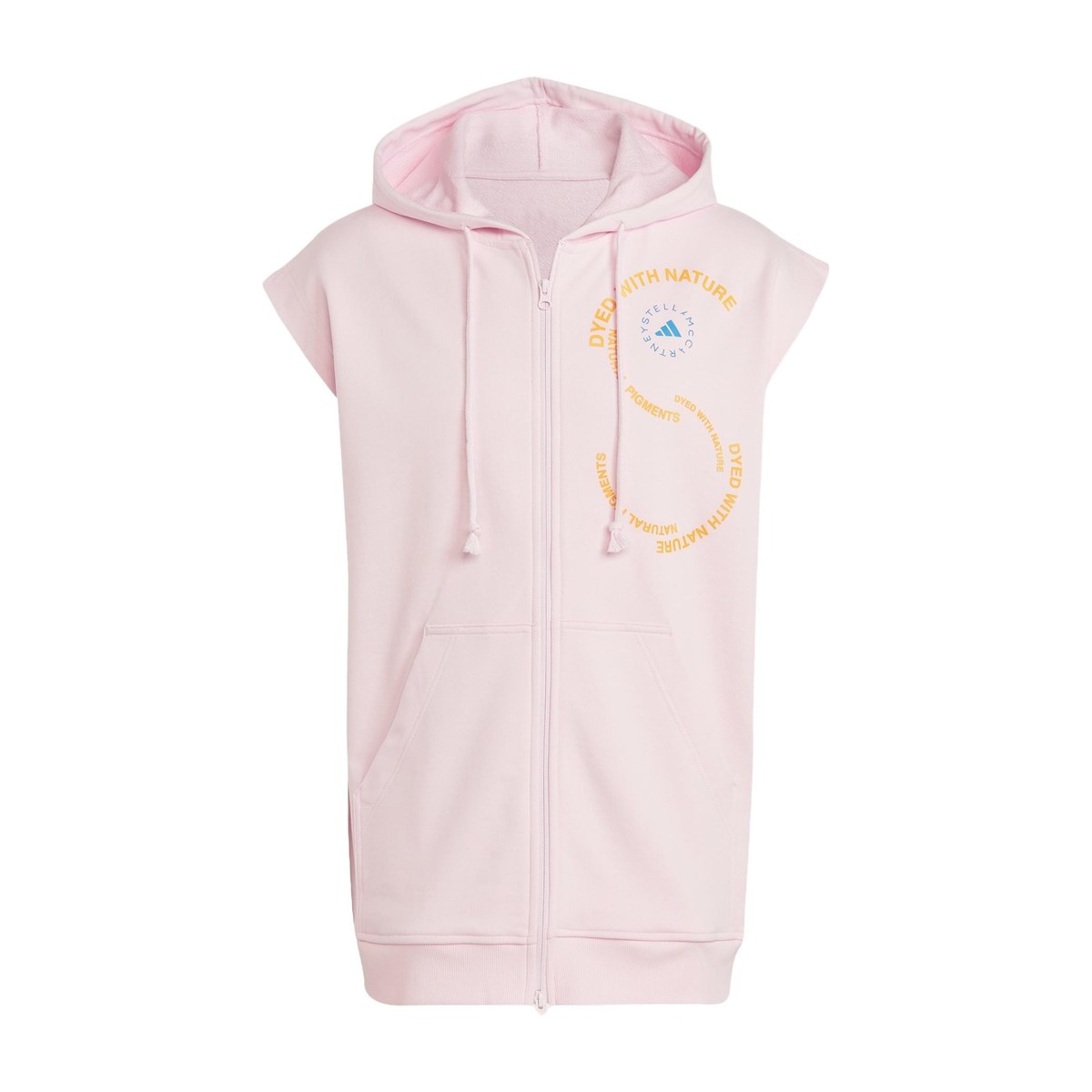 adidas x Stella McCartney Sportswear Sleeveless Hoodie Logo