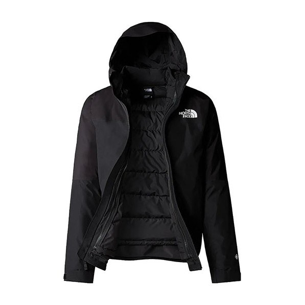 The North Face 3-in-1 Waterproof Hoodie Down Jacket Black