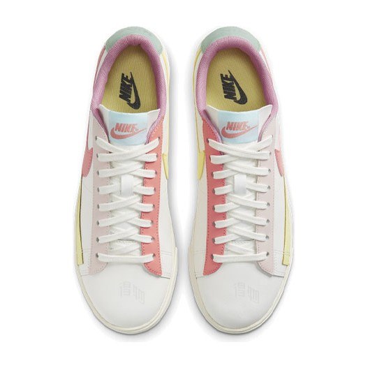 Nike Blazer Low LE White Pink Yellow