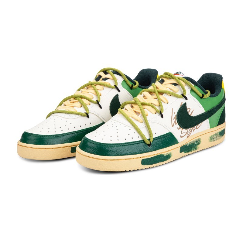Nike Court Vision Mid Green White
