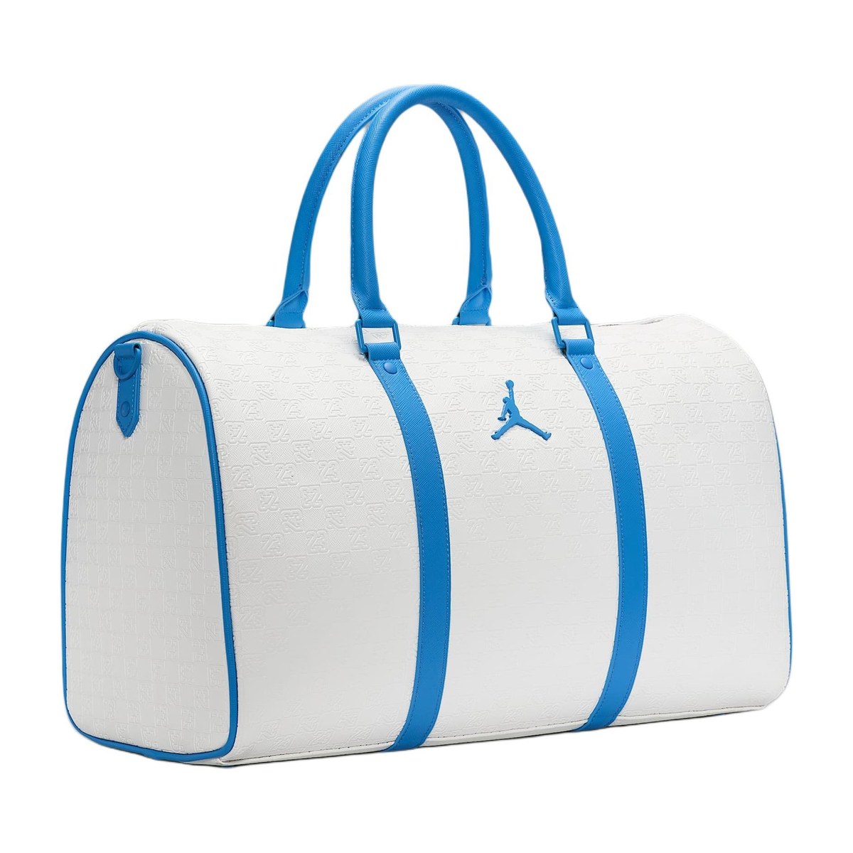 Jordan Monogram Travel Bag White