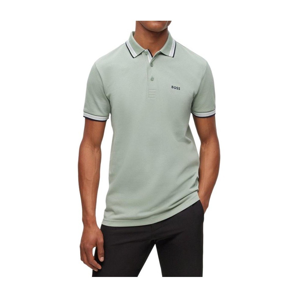 HUGO BOSS Polo Shirt Light Green