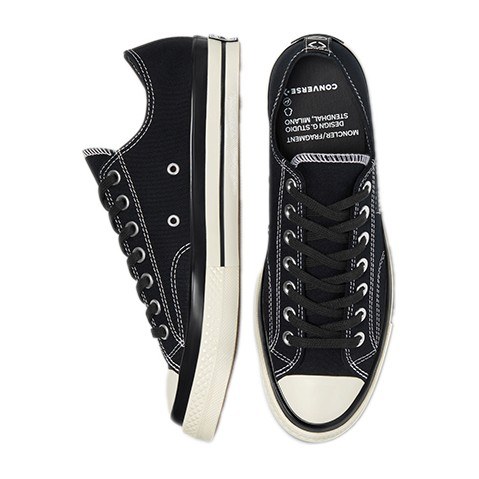 Fragment Design x Moncler x Converse Chuck Taylor All Star 1970s Black