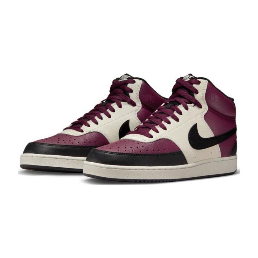 Nike Court Vision Mid Next Nature White Purple