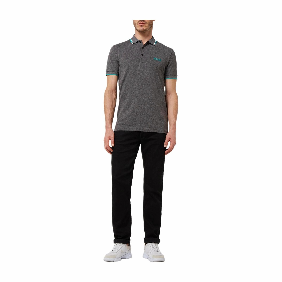 HUGO BOSS Polo Grey