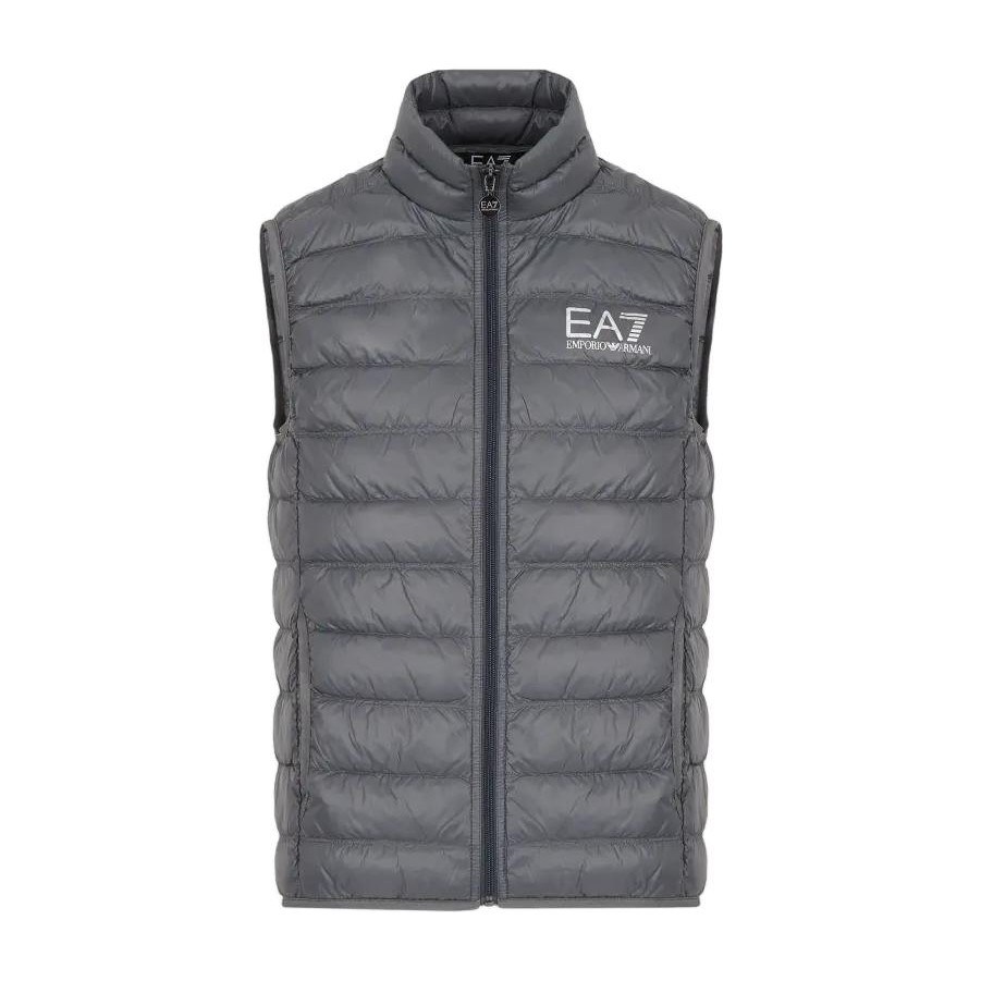Emporio Armani Letter Print Sleeveless Vest