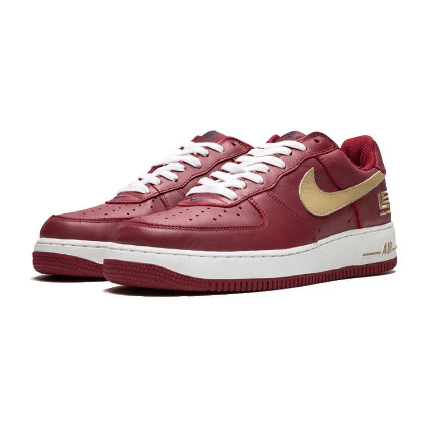 Nike Air Force 1 Low Red Gold