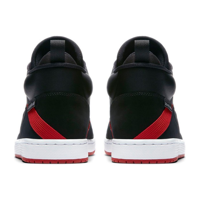 Jordan Fadeaway Mid Black Red
