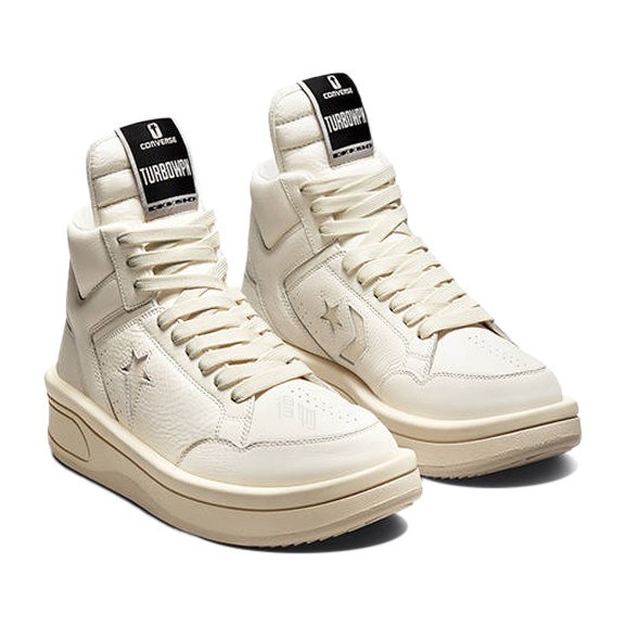 Rick Owens DRKSHDW x Converse Weapon Turbodrk Ivory