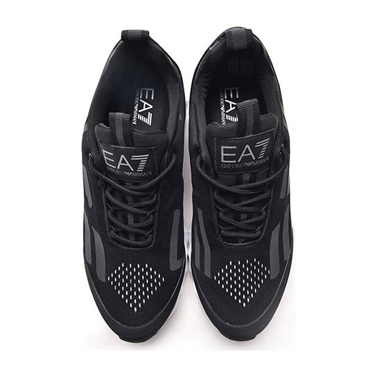 Emporio Armani Logo Sneakers Black