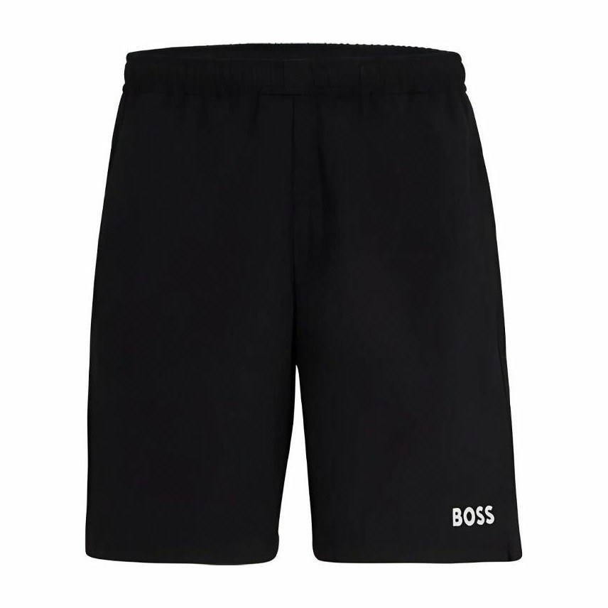 HUGO BOSS Logo Print Shorts