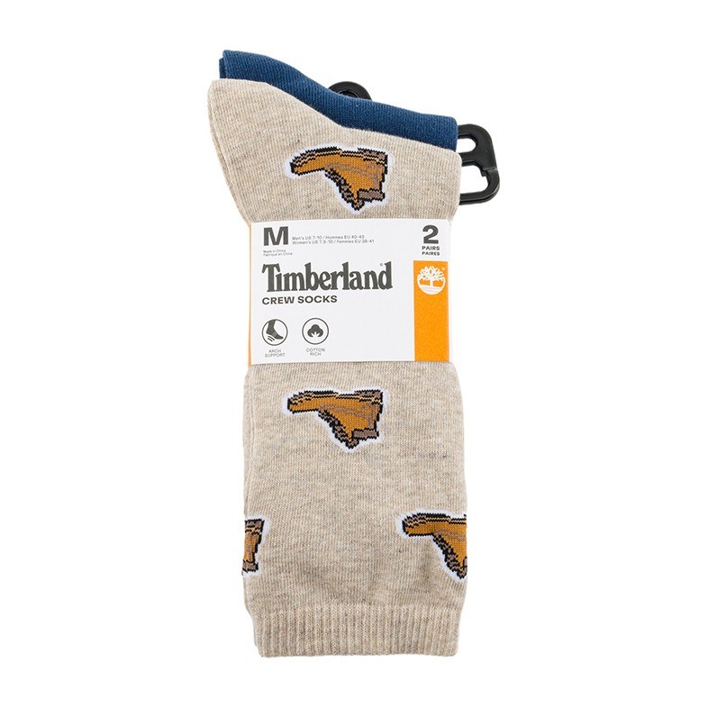 Timberland Printed Mid Socks