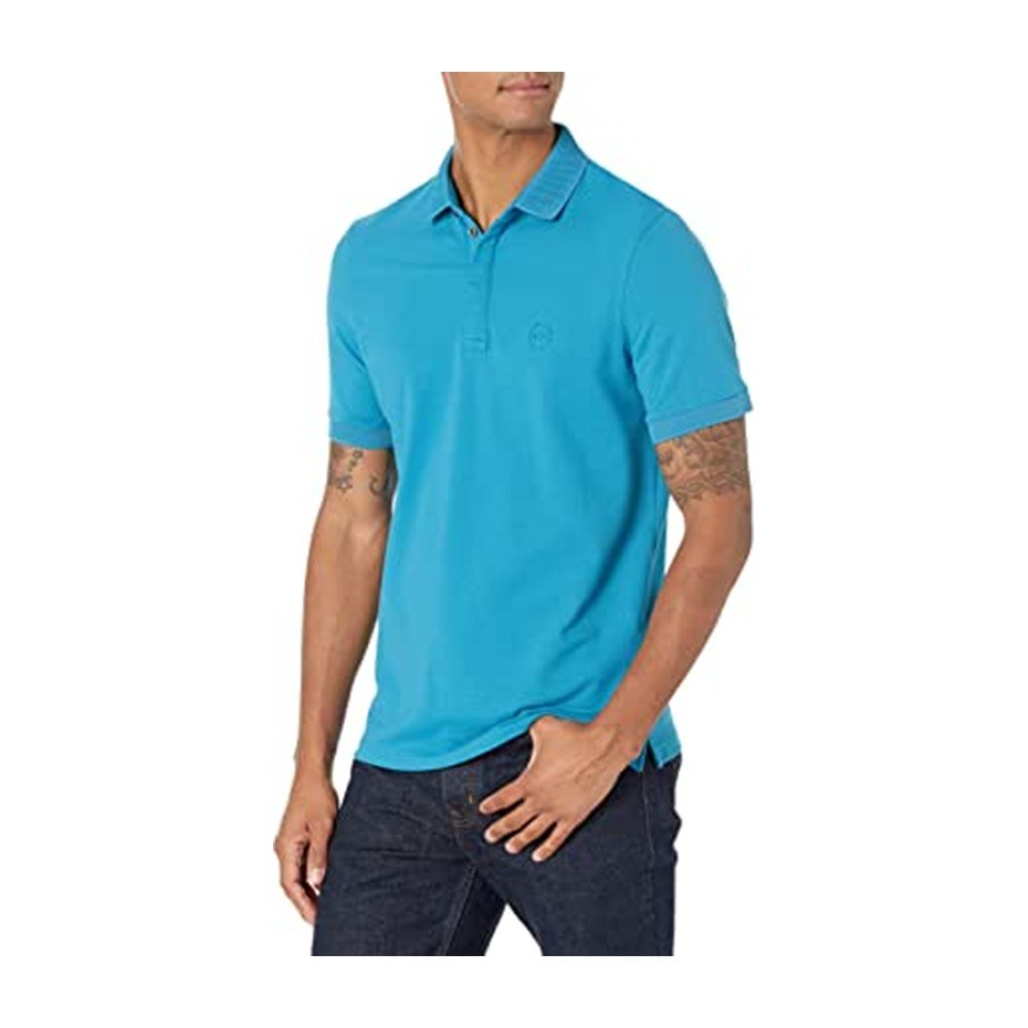Armani Exchange SS22 Polo Blue