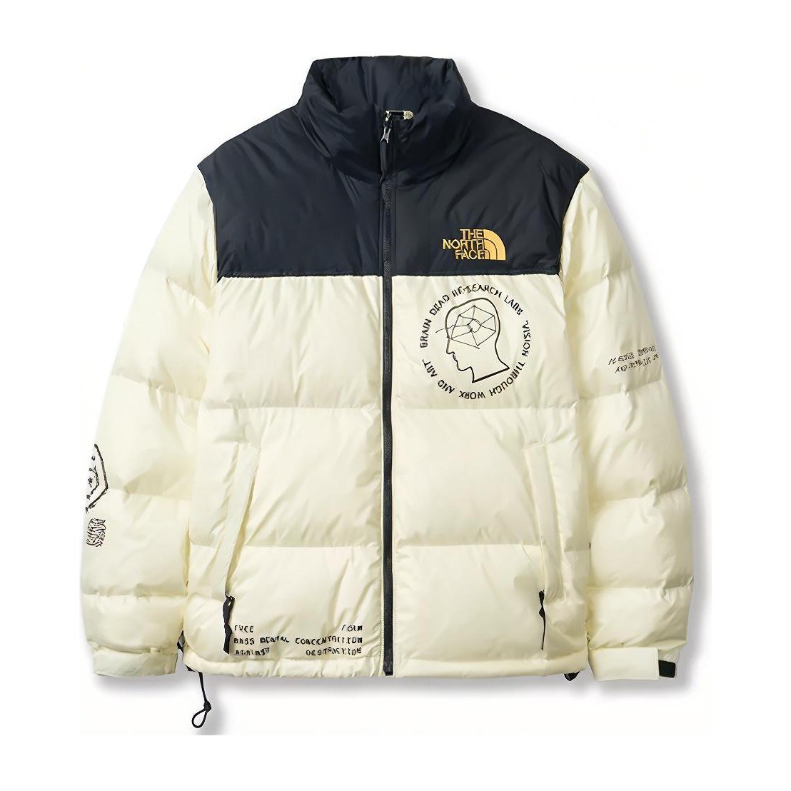 The North Face x Brain Dead Printed Nuptse Jacket