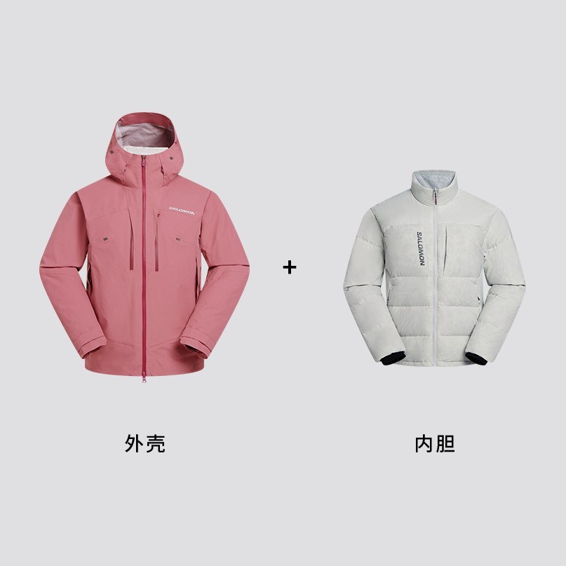 SALOMON FW25 PRIME 3IN1 DOWN JKT M