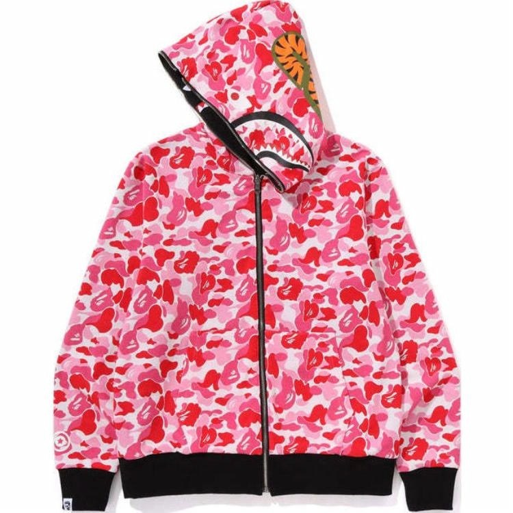 BAPE ABC Camo Shark Reversible Hoodie