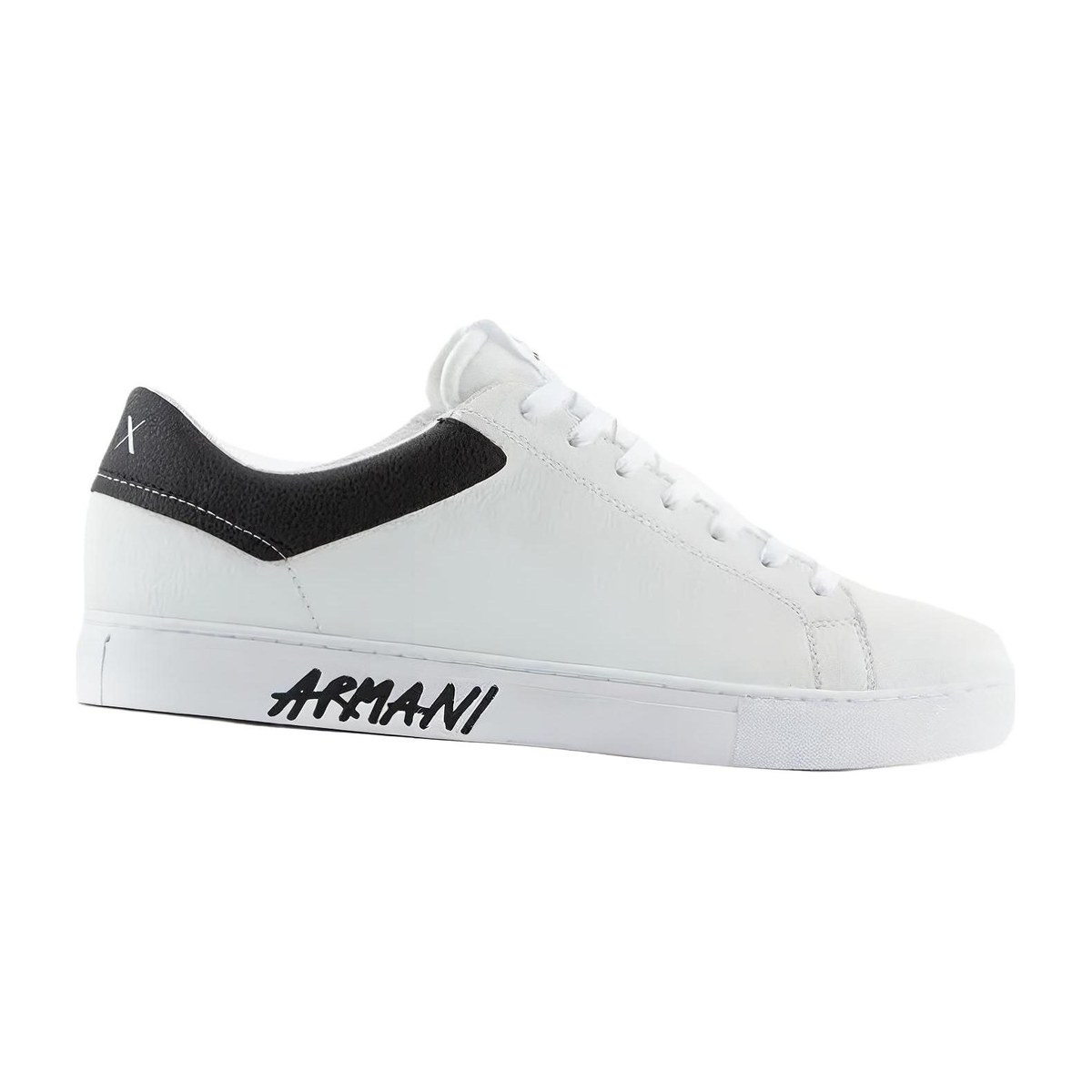 Emporio Armani Low-Top Sneakers White Black