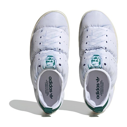 adidas Puffylette White Green