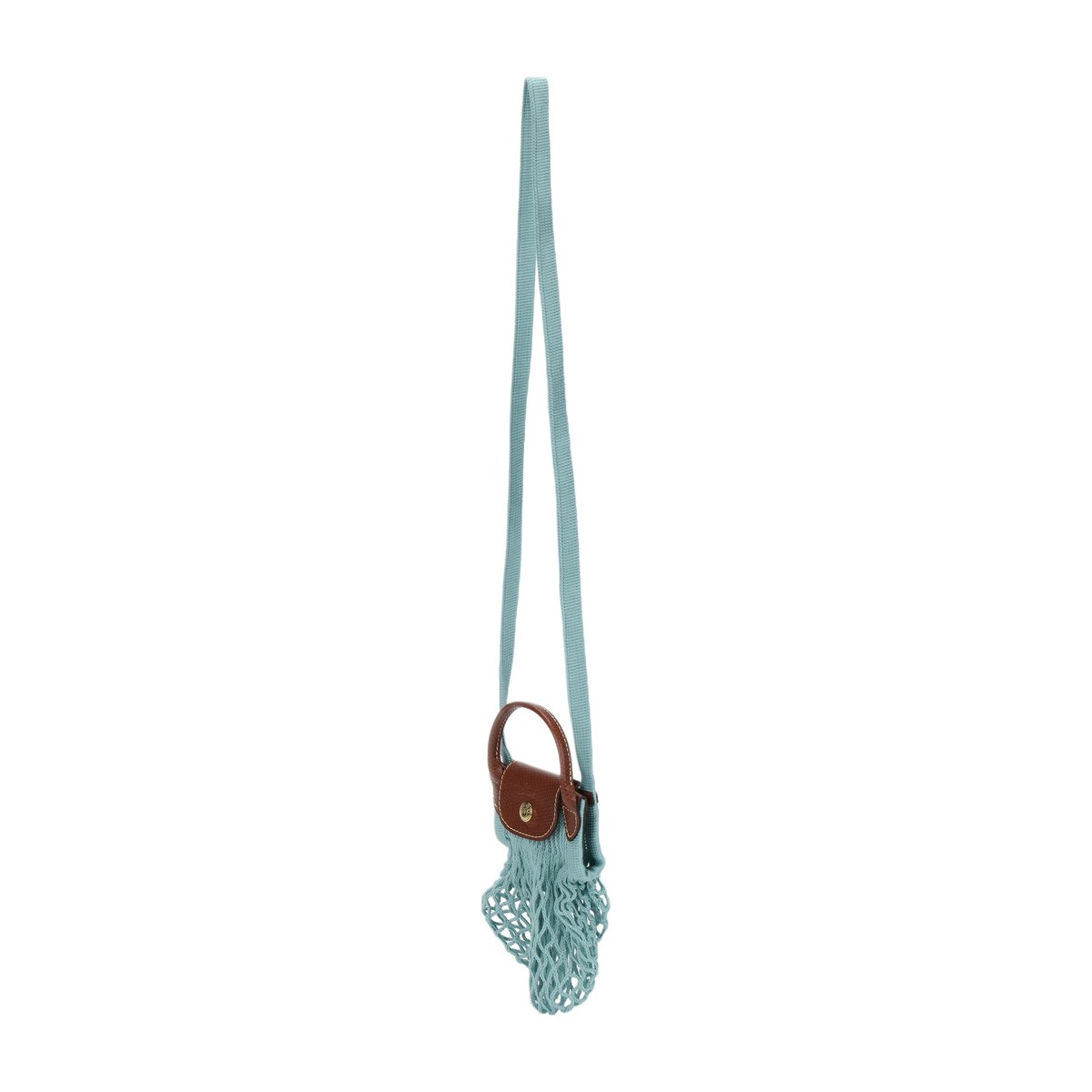 LONGCHAMP Le Pliage Filet 17 Lagoon Blue