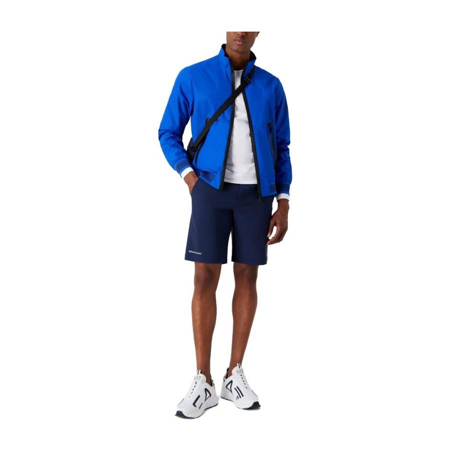 Emporio Armani Casual Zip Jacket Blue