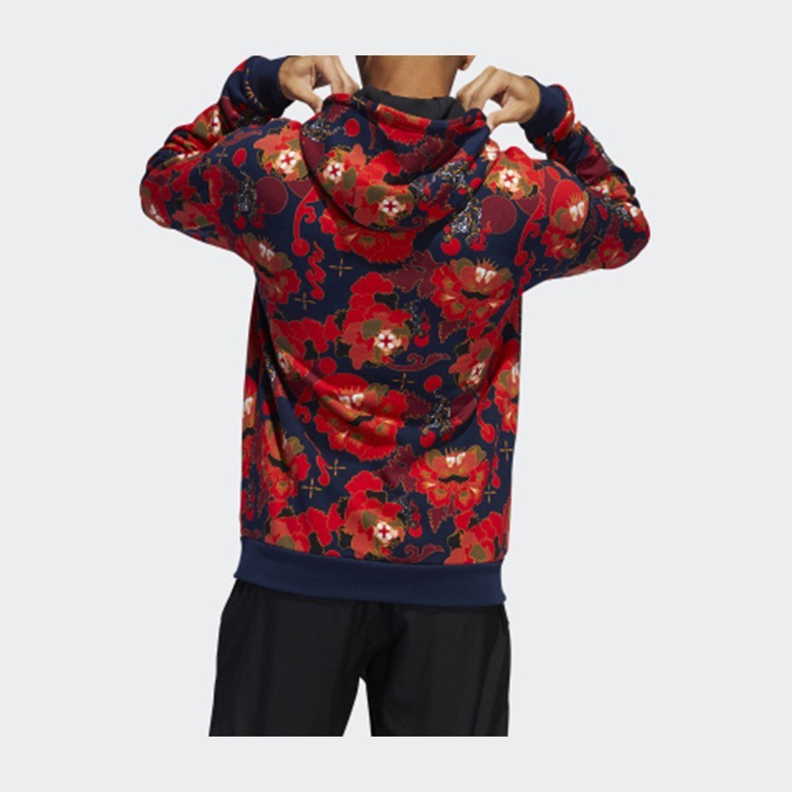 adidas CNY Hoodie Red