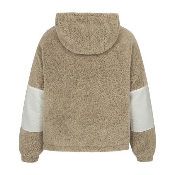 EMPORIO ARMANI FW22 Reversible Hoodie Jacket Camel