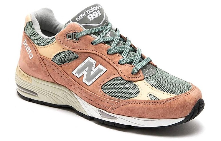 Patta x New Balance 991 Rust Pink