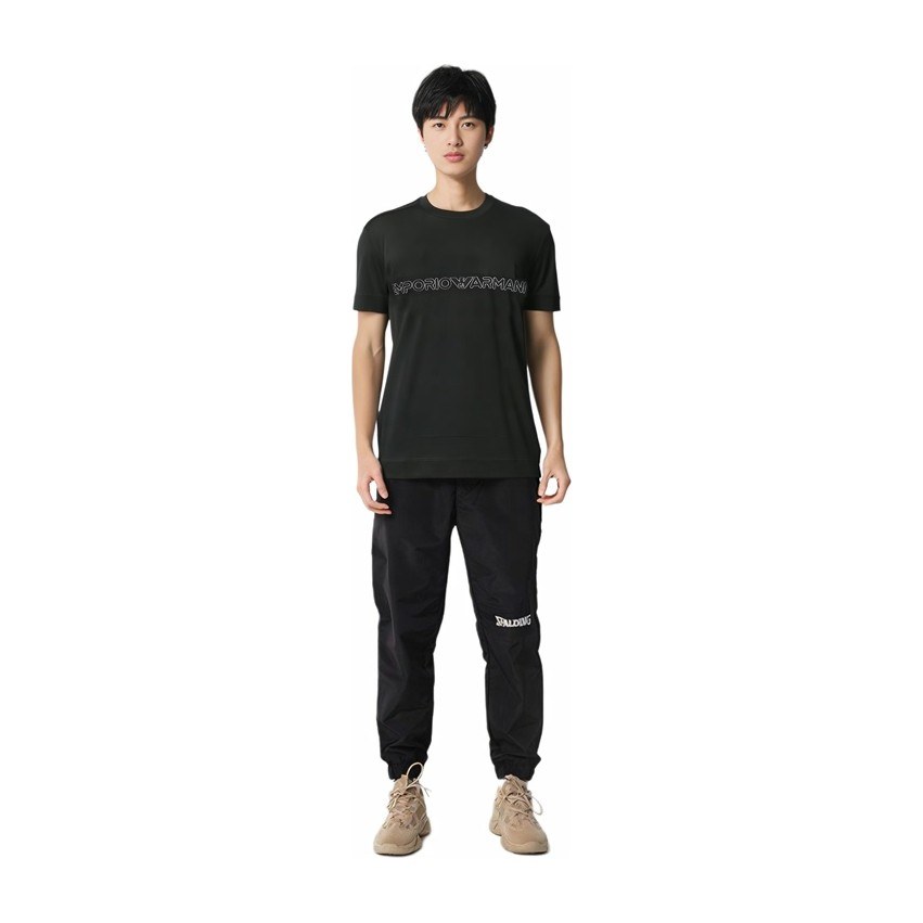 Emporio Armani SS23 Black T-Shirt