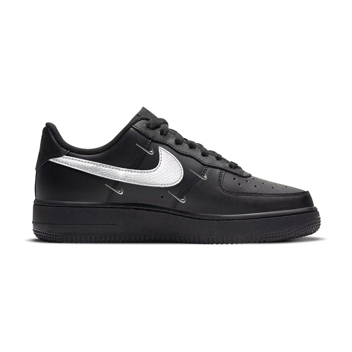Nike Air Force 1 Low Black Silver