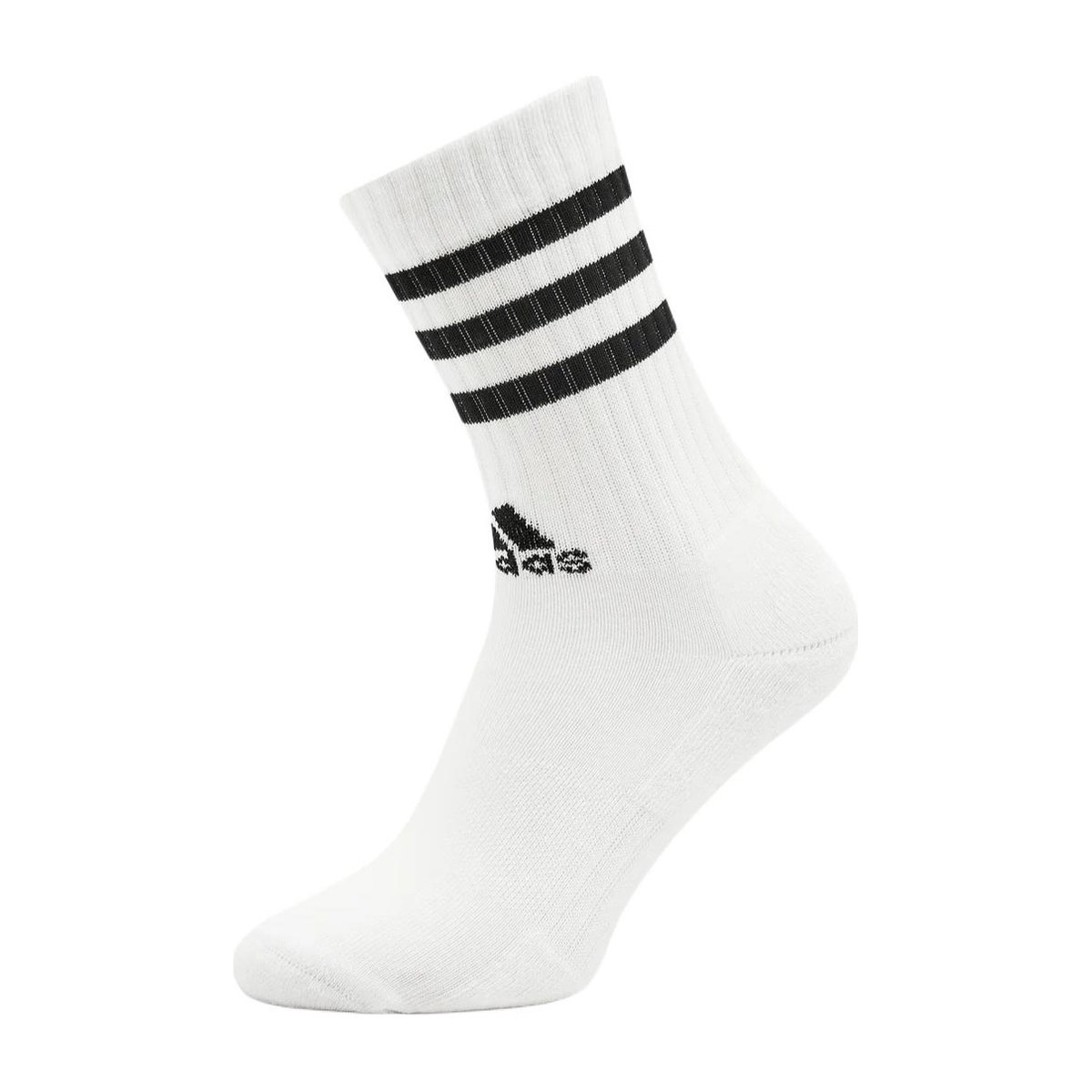 adidas Logo Crew Socks White