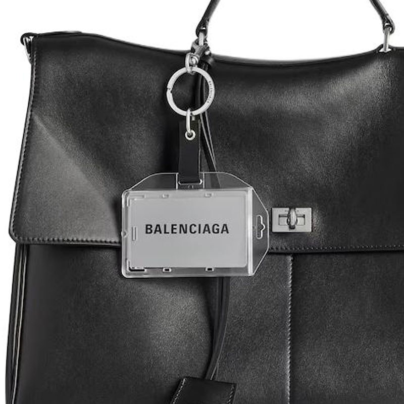 Balenciaga Rodeo Portfolio Silver