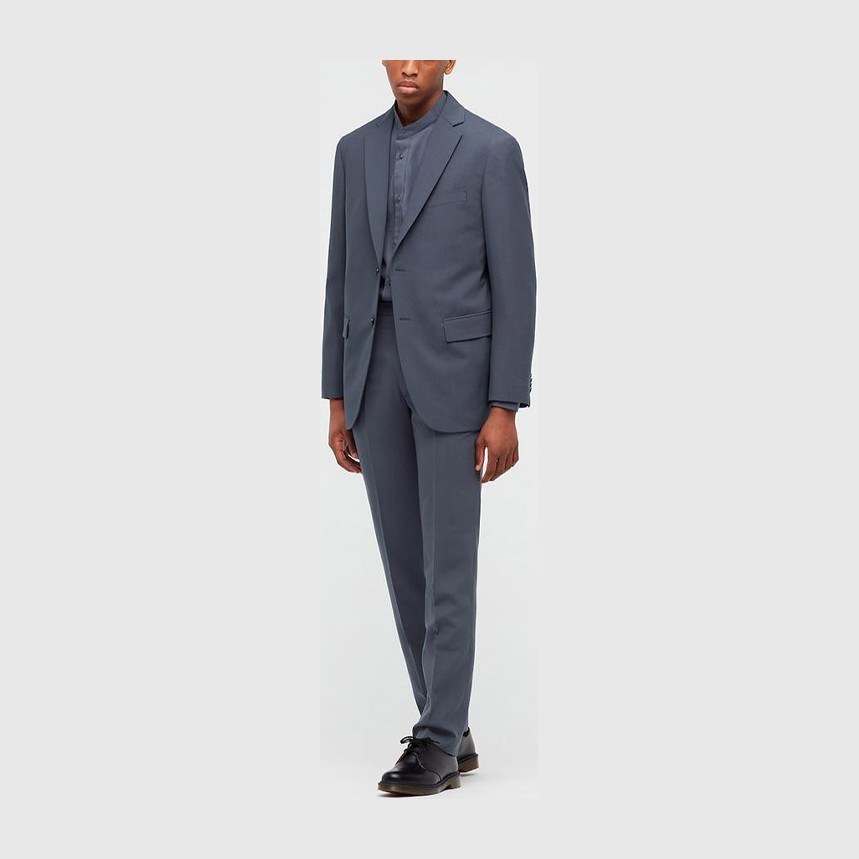 UNIQLO x Jil Sander Wool Blazer Dark Grey