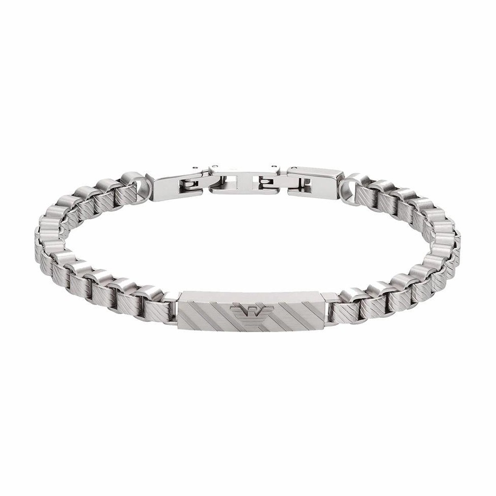 Armani Fashion Bracelet Silver