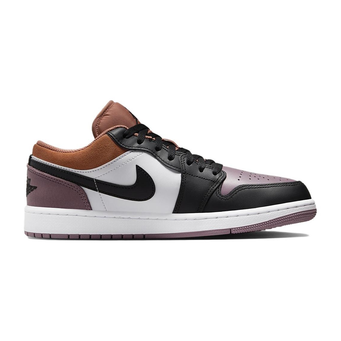 Jordan Air Jordan 1 Low White Brown Purple
