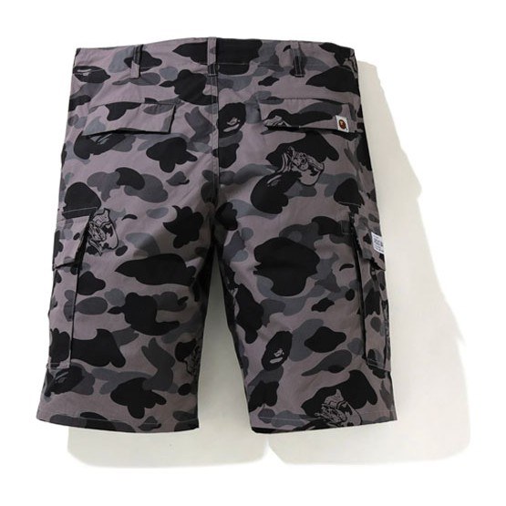A BATHING APE Bape Camo Cargo Shorts