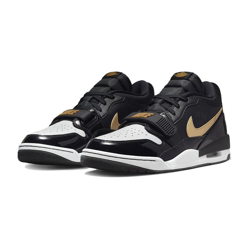 Jordan Legacy 312 Low Black Gold