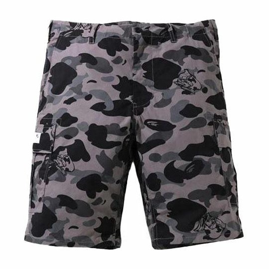 A BATHING APE Bape Camo Cargo Shorts