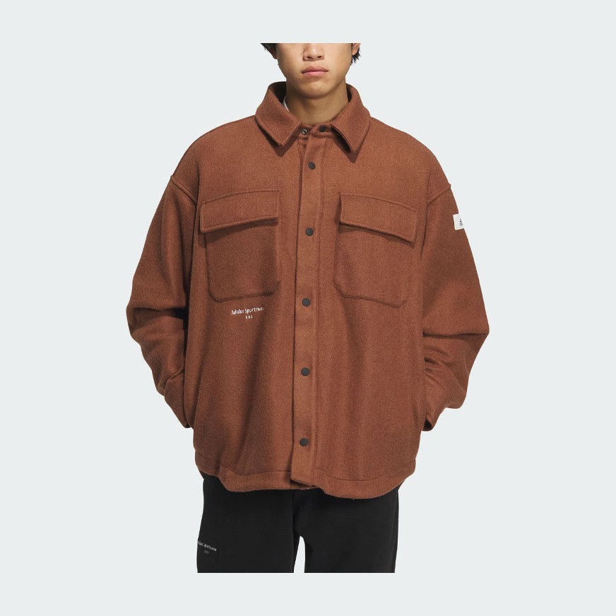 adidas Lounge Jacket Brown