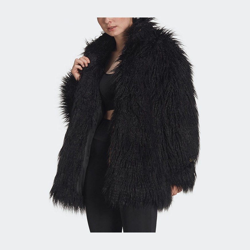 adidas Originals Fur Jacket Black