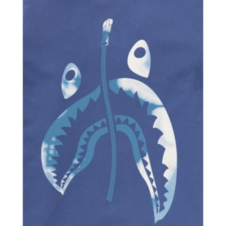 BAPE SS25 Tie-Dye Shark Tee