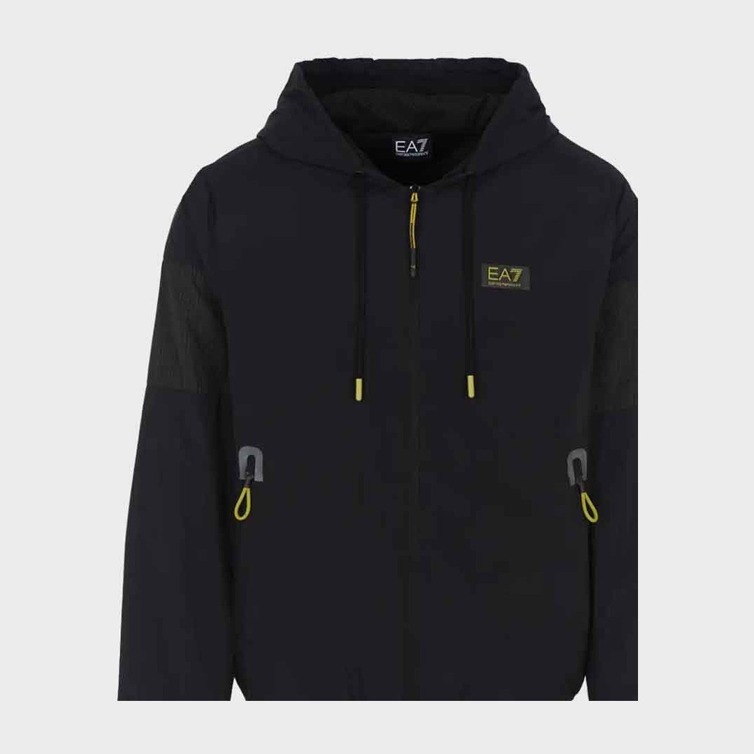 Emporio Armani EA7 Hoodie Tracksuit Black