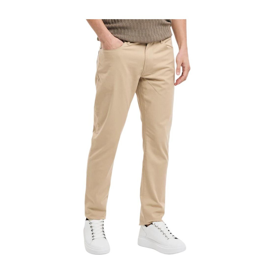Armani Beige Straight Jeans