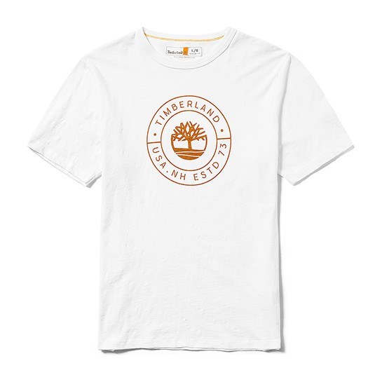 Timberland Logo T-Shirt White