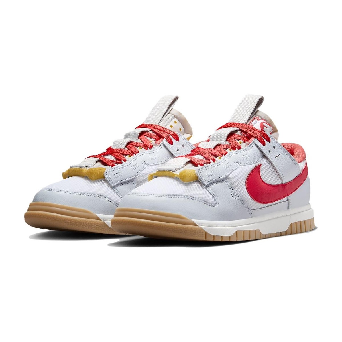 Nike Air Dunk Jumbo Low White Red
