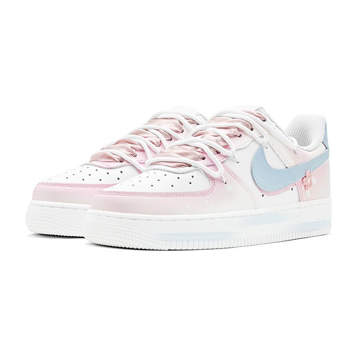 Nike Air Force 1 Low GS Blue Pink